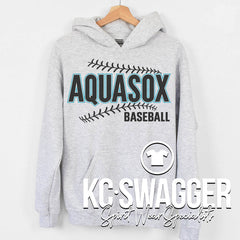 AQUASOX ASH PORT AND CO EASY FLEECE HOODIE