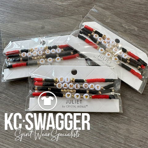 GAME DAY BRACELET PACK KCSWAG