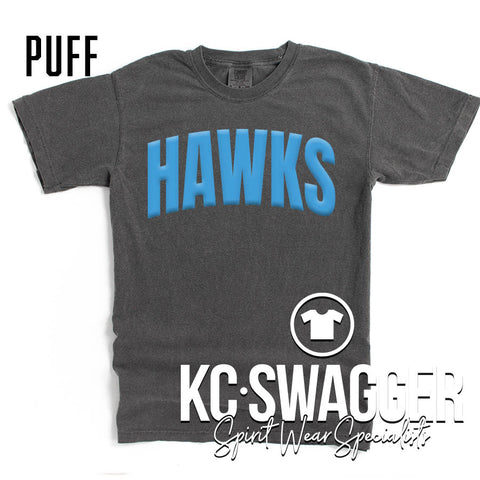 HGE HAWKS PEPPER COMFORT COLORS TEE