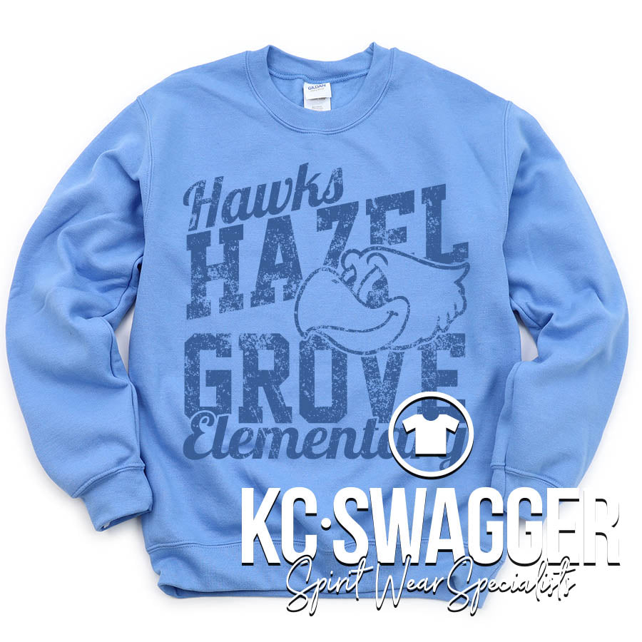 HGE HAWKS CO BLUE PORT AND CO SWEATSHIRT