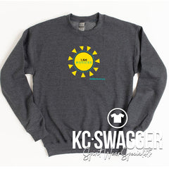 I AM NOTICED YOUTH GILDAN SWEATSHIRT