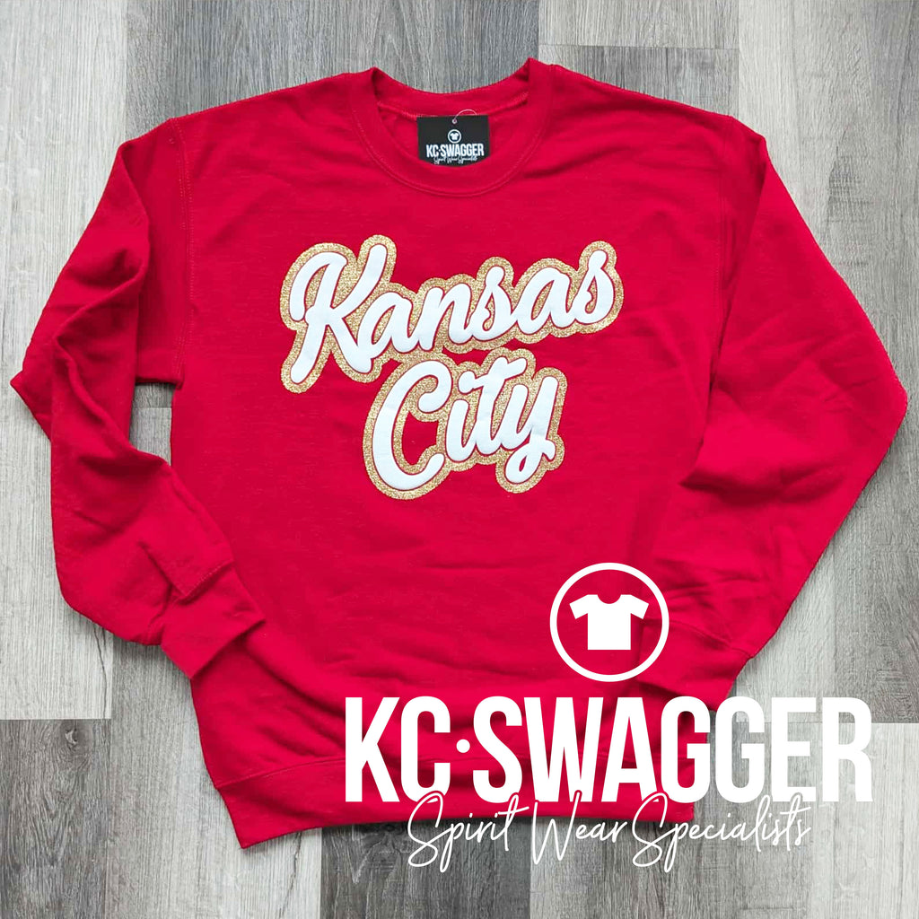 KC RED PUFF AND GLITTER KCSWAG (ADULT ONLY)
