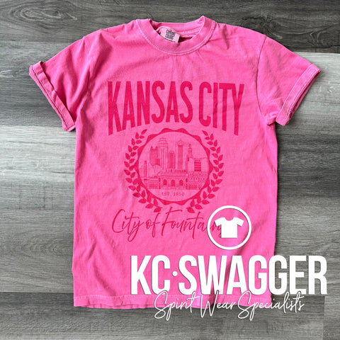 CITY OF FOUNTAINS TEE KCSWAG