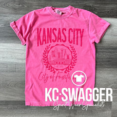 CITY OF FOUNTAINS TEE KCSWAG