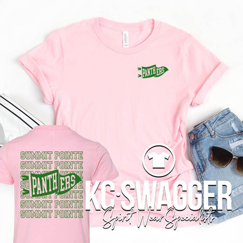 SPE PANTHERS PINK BELLA CANVAS TEE