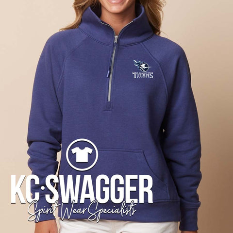 LSW ARCHERY FUTURE DUSK LADIES ENZA HALF ZIP FLEECE