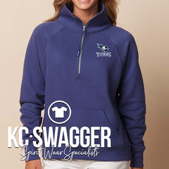 LSW ARCHERY FUTURE DUSK LADIES ENZA HALF ZIP FLEECE